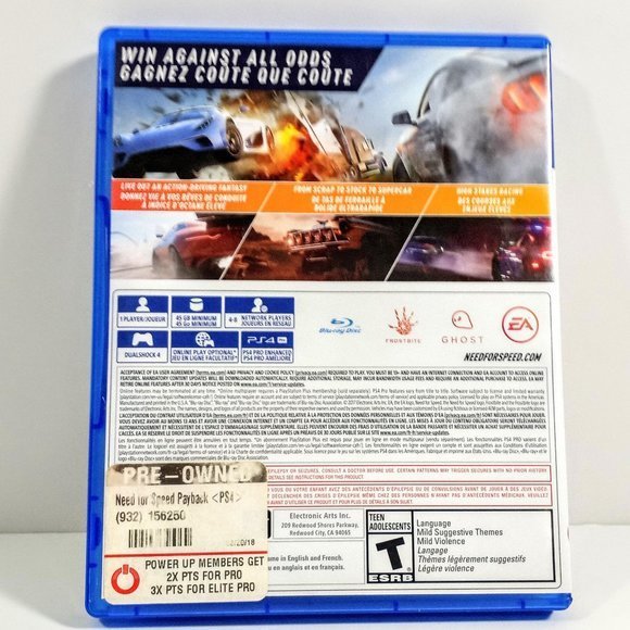 Need For Speed Payback PS4 Game #P03 - Picture 2 of 4